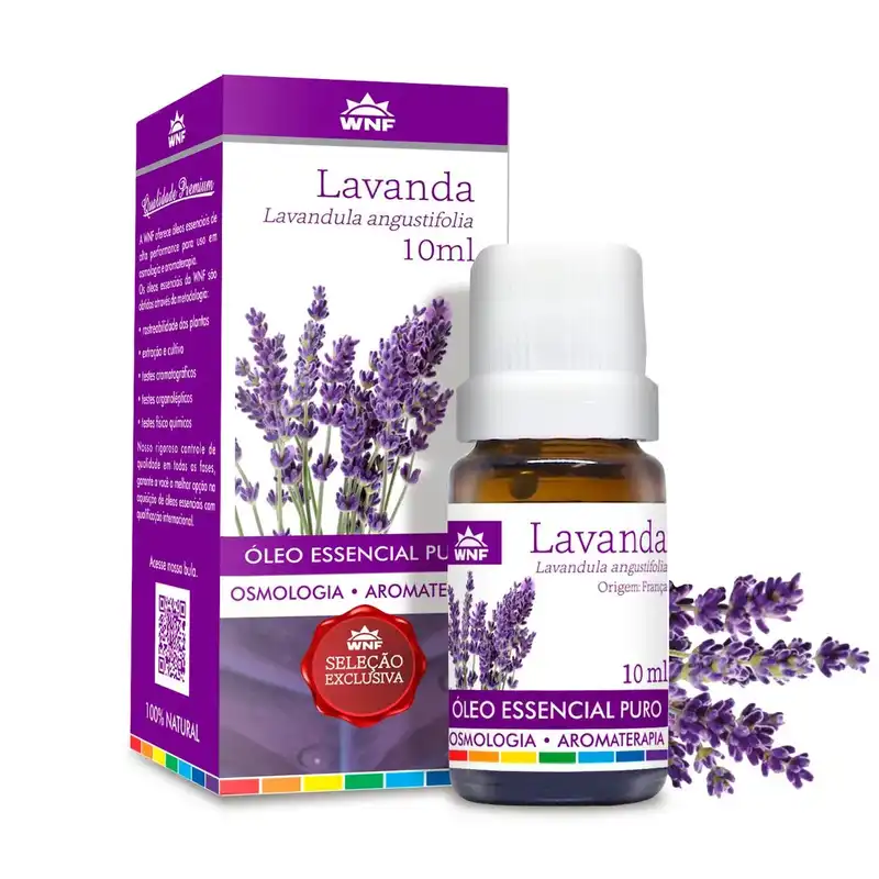 Óleo Essencial de Lavanda Francesa WNF - 10ml - Blend Essencial