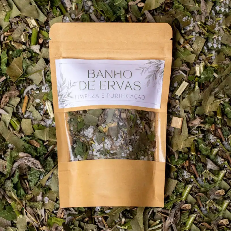 Banho de Ervas para Limpeza e Purificação energética - Blend Essencial